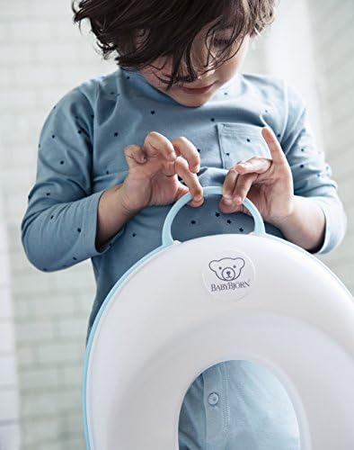 BABYBJORN Toilet Trainer, White/Gray