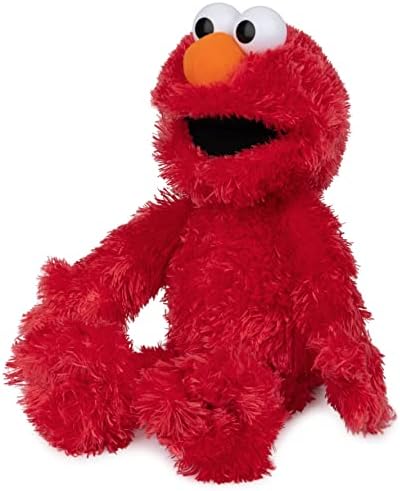 GUND Sesame Street Official Elmo Muppet Plush, Premium Plush Toy for Ages 1 & Up, Red, 13”