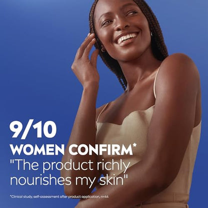 NIVEA Skin Care Set, Essentially Enriched Body Lotion Pack (2 x 16.9 Fl Oz) + Moisture Lip Care Lip Balm Set (4 x 0.17 Oz), Dermatologically Tested for Skin Compatibility