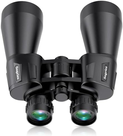 20x60 Binoculars for Adults High Powered, Waterproof & Fog Proof Compact Binoculars for Bird Watching with Low Light Vision, Hunting,Travel,Includes Carrying Bag