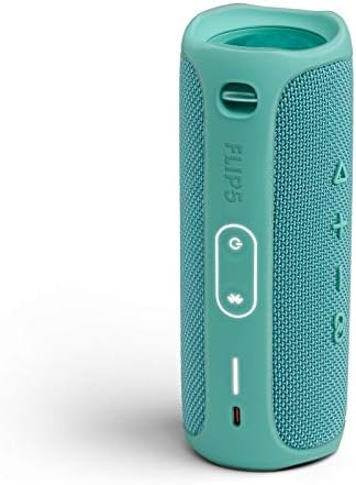 JBL FLIP 5 Waterproof Portable Bluetooth Speaker - Teal (Renewed)