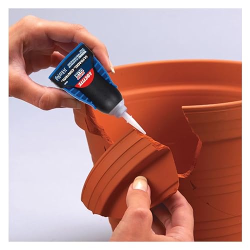 Loctite Super Glue Ultra Gel Control, Clear, 0.14 fl oz Bottle, 3 Pack - Superglue for Plastic, Wood, Metal, Crafts & Repair, Cyanoacrylate Adhesive Instant Glue, Quick Dry