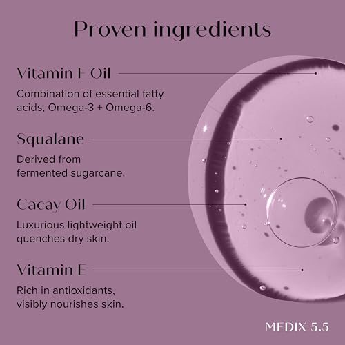 MEDIX Anti Aging Skin Care 3PC Set | Retinol Body Cream + Exfoliating AHA Glycolic Acid Foaming Face & Body Wash + Vitamin F Booster Serum, Wash + Treat + Hydrate Skincare Set