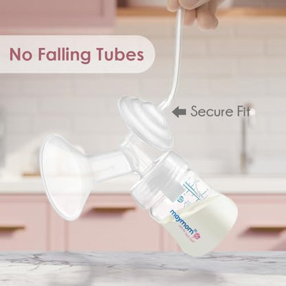 Maymom Pump Parts Compatible with Spectra S1 S2 9 Plus Breastpump Replace Backflow Protector Membrane Duckbill Valve Tube Not Original Spectra Replacement Pump Parts