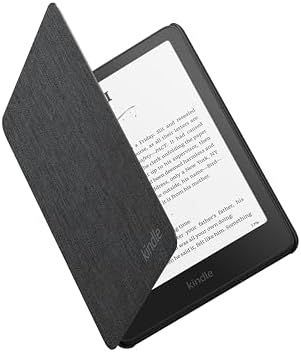 All-new Amazon Kindle Paperwhite and Kindle Colorsoft Case, Lightweight and Water-Safe, Foldable Protective Cover - Fabric