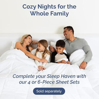 Queen Pillow Cases Set of 4 - Ultra Soft Hotel Quality Pillowcase Covers - Comfy, Cozy & Wrinkle Free - Shrinkage, Stain and Fade Resistant - Machine Washable Pillow Protectors - 4 Piece Set - White