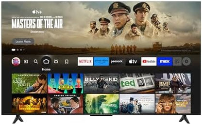 TCL 55-Inch Class S5 UHD 4K LED Smart TV with Fire TV (55S551F, 2024 Model), Dolby Vision, HDR PRO+, Dolby Atmos, Alexa Built-in with Voice Remote, Apple AirPlay 2 Compatibility, Streaming Television