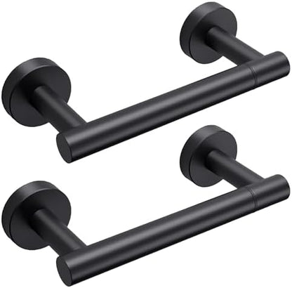 Day Moon™ (2 Pack) Matte Black Toilet Paper Holder - Black Toilet Paper Holder Wall Mount