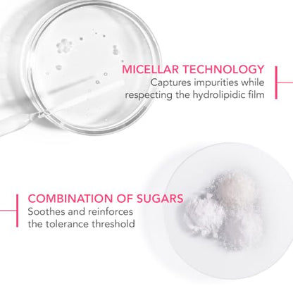 Bioderma - Sensibio - H2O Micellar Water - Makeup Remover Cleanser - Face Cleanser for Sensitive Skin