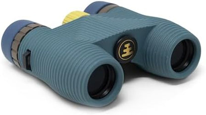Nocs Provisions Standard Issue 10x25 Waterproof Binoculars, 10X Magnification, Bak4 Prism, Wide View Multi-Coated Lenses for Bird Watching, Hiking & Backpacking - Pacific Blue II