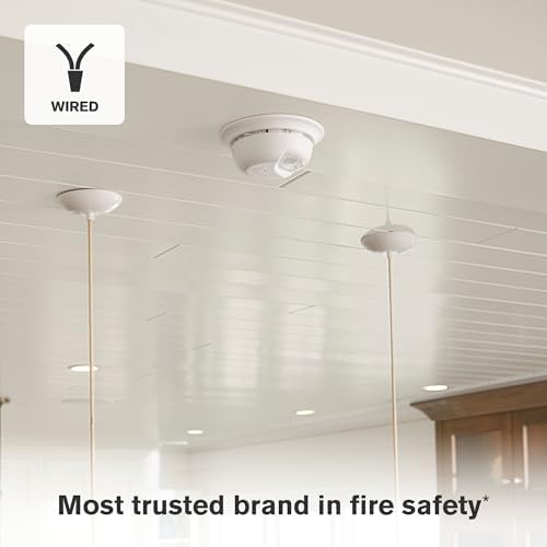First Alert SMI100-AC, Hardwire Interconnect Smoke Alarm with Battery Backup, 1-Pack