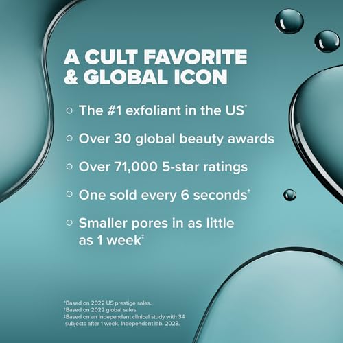 Paula's Choice SKIN PERFECTING 2% BHA Liquid Exfoliant Polish, Salicylic Acid Facial Exfoliator Polish for Enlarged Pores, Wrinkles & Fine Lines, Suitable for Blackhead-Prone Skin, Fragrance-Free