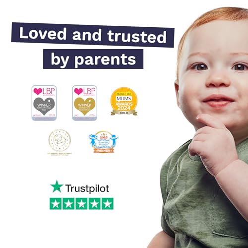 Pura Natural Sensitive Baby Wipes, 99% Water, Unscented & Hypoallergenic, Suitable for Sensitive & Eczema-prone Skin, Hypoallergenic, EWG Verified, 10 Pack of 60 Wet Wipes (600 Diaper Wipes) Bulk Buy