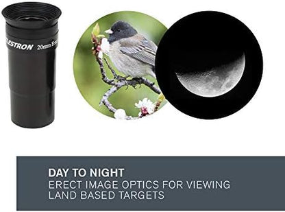 Celestron 21049 PowerSeeker 127EQ Reflector Telescope, Black