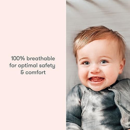 Newton Baby Organic Fitted Crib Sheets (2-Pack) - Ultra Breathable and Soft, 100% Organic Muslin Cotton, Fits All Standard Cribs, White…