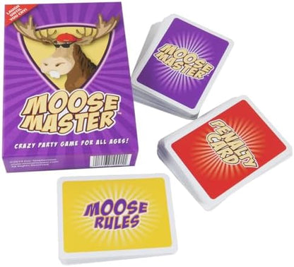 Moose Master - Laugh Until You Cry Fun - Your Cheeks Will Hurt from Smiling and Laughing so Hard - for Fun People Looking for A Hilarious Night in a Box