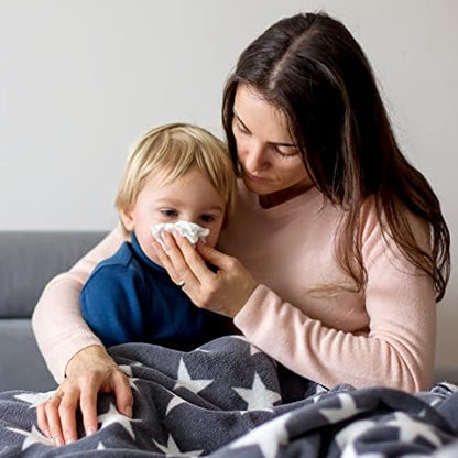 Amazon Basics Facial Tissue, 2-Ply, 2880 Count (18 Packs of 160), (Packaging May Vary)