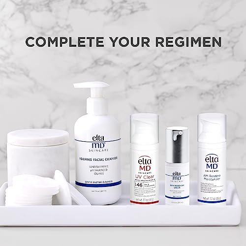 EltaMD UV Clear Face Sunscreen SPF 46, Oil-Free Sunscreen with Zinc Oxide, Dermatologist Recommended