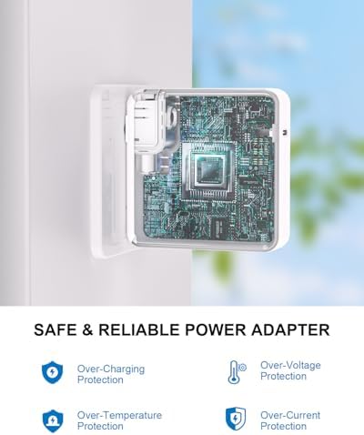 Mac Book Pro Charger - 96/70W USBC to Magnetic 3 Charger for Mac pro 14-16inch 2021 2023 2024 M1 M2 M3 M4, Mac Air 13-15inch 2022 2023 2024 2025 M2 M3 M4, Include 6.6ft Charge Cable