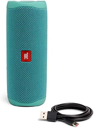 JBL FLIP 5 Waterproof Portable Bluetooth Speaker - Teal (Renewed)