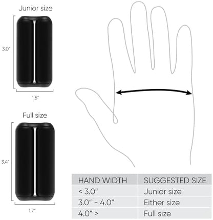 ONO Roller - Handheld Fidget Toy for Adults | Help Relieve Stress, Anxiety, Tension | Promotes Focus, Clarity | Compact, Portable Design (Junior Size/Aluminum, Purple)