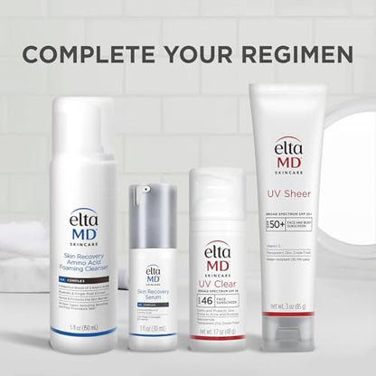 EltaMD UV Clear Face Sunscreen SPF 46, Oil-Free Sunscreen with Zinc Oxide, Dermatologist Recommended