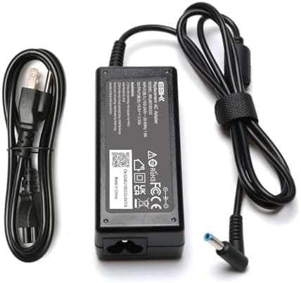 65W Laptop Charger for HP EliteBook Charger 840 850 845 830 820 G9 G8 G7 G6 G5 G4 G3 / ProBook 640 650 450 430 440 446 455 470 745 735 725 755 Power Cord