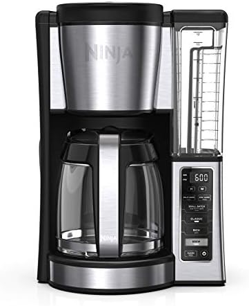 Ninja 12-Cup Programmable Brewer CE251 Coffee Maker, 60 oz, Black/Stainless Steel (Renewed)