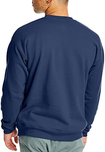 Hanes Men's EcoSmart Fleece, Pullover Crewneck Sweatshirt, 1 or 2 Pack