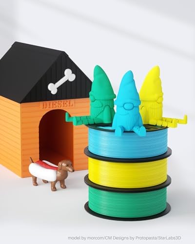 ELEGOO PLA Filament 1.75mm Black 2KG, 3D Printer Filament Dimensional Accuracy +/- 0.02mm, 2pcs 1kg Spool(2.2lbs) Fit Most FDM 3D Printers