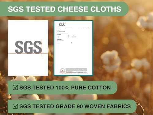 Olicity Cheese Cloth Roll,Grade 90,3x45Ft, 135 Sq Ft,Reusable Cheese Cloth Closed Edges Unbleached Cotton Cheese Cloths for Straining,Fine Mesh Muslin Bulk Cheesecloth Roll for Cooking,Crafts-15 Yards