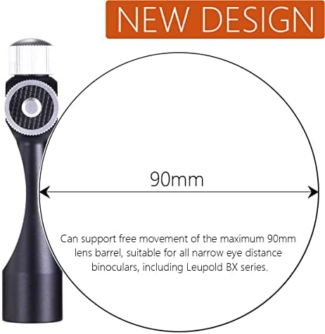 Binocular Tirpod Adapter Quick Release 1/4-20Inch Threading Detachable Mount Accessories for 8x40 8x42 10x50 10x56 12x50 12x60 15x60 15x70 25x70 etc Roof and Porro Zoom Binoculars