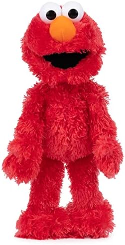 GUND Sesame Street Official Elmo Muppet Plush, Premium Plush Toy for Ages 1 & Up, Red, 13”