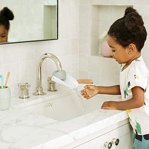 Munchkin® Sturdy™ Potty Training Seat, Green & Extend™ Faucet Extender, 2 Count (Pack of 1)