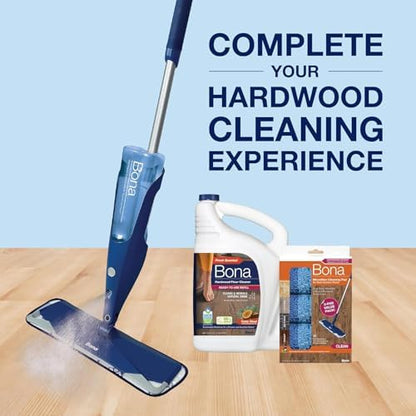 Bona Hardwood Floor Cleaner Refill - 128 fl oz - Cedar Wood Scent - Residue-Free Floor Cleaning Solution Spray Mop and Spray Bottle Refill - For Wood Floors
