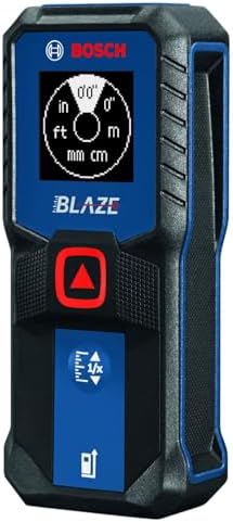 BOSCH GLM100-23 100 Ft Blaze Laser Distance Measure, Includes 2 AA Batteries