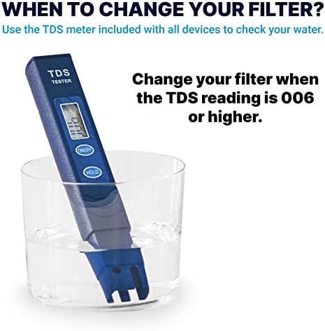 Culligan ZeroWater Official Replacement Filter - 5-Stage 0 TDS Filter Replacement - System IAPMO Certified to Reduce Lead, Chromium, and PFOA/PFOS, 4-Pack