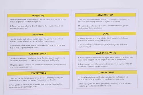 USCAMEL Binoculars for Adults and Kids 8×21 High Powered Compact Binoculars BAK4 Prism Easy Focus - for Bird Watching, Outdoor Use, Hunting, Travel (Black)