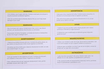 USCAMEL Binoculars for Adults and Kids 8×21 High Powered Compact Binoculars BAK4 Prism Easy Focus - for Bird Watching, Outdoor Use, Hunting, Travel (Black)