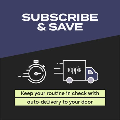 Toppik Hair Building Fibers, Fill In Fine or Thinning Hair Instantly Thicker, Fuller Looking Hair 9 Shades,4 size options