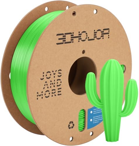 PLA Pro (PLA+) Filament 1.75mm, 3D Printer Filament, Cardboard Spool, Dimensional Accuracy +/- 0.03 mm-Peak Green, 1kg