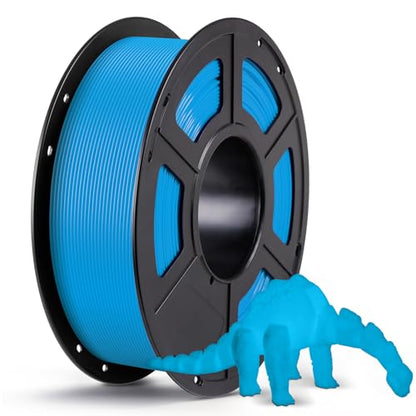 ANYCUBIC PLA 3D Printer Filament, Glow in The Dark, 3D Printing PLA Filament 1.75mm Dimensional Accuracy +/- 0.02mm, 1KG Spool (2.2 lbs), Blue PLA, Glow Blue