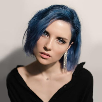 Arctic Fox Semi-Permanent Hair Dye, Vegan & Cruelty-Free, Conditioning, Ammonia-Free, Peroxide-Free, Blue Jean Baby, Long-Lasting Color, For All Hair Types, 4 fl oz (Pack of 2)