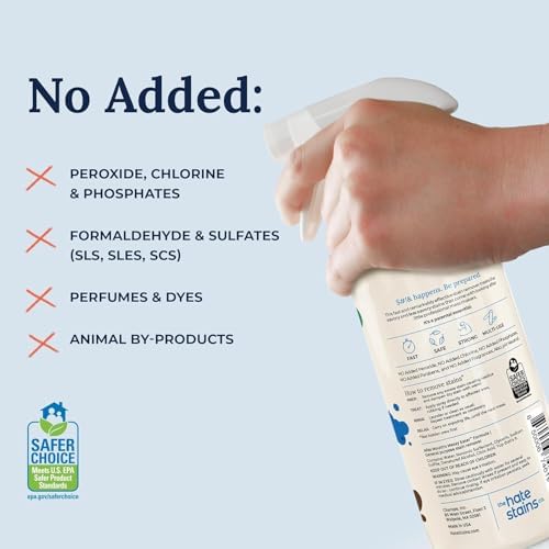 Miss Mouth’s Messy Eater Stain Treater Double Trouble Bundle - 2-Pack of 16oz Stain Remover - Newborn & Baby Essentials - No Dry Cleaning Food, Grease, Coffee Off Laundry, Underwear, Fabric