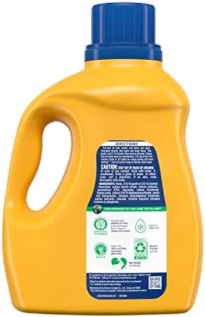 Arm & Hammer Clean Burst, 105 Loads Liquid Laundry Detergent, 105 fl oz (Pack of 2)