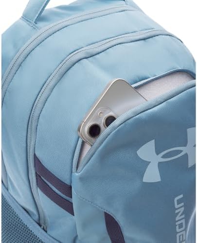 Under Armour Hustle 6.0 Backpack, Blue Smoke/Blue Smoke/Blue Calm, One Size
