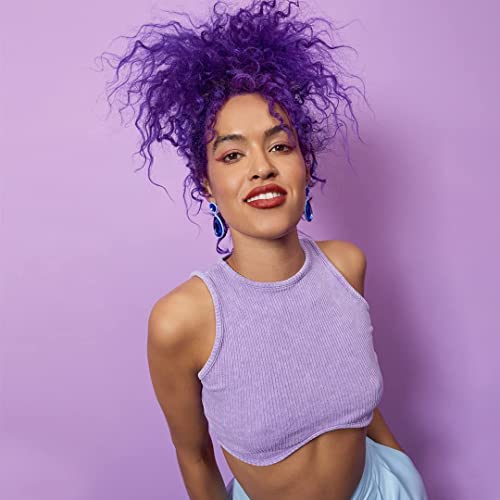 Arctic Fox Semi-Permanent Hair Dye, Vegan & Cruelty-Free, Conditioning, Ammonia-Free, Long Lasting, Purple AF, For All Hair Types, 4 Fl Oz (Pack of 2)