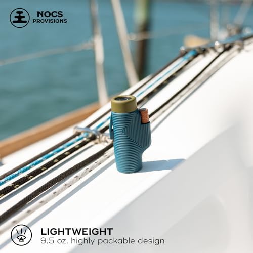 Nocs Provisions Zoom Tube 8x32 Monocular, 8X Magnification Telescope, Bak4 Prism, Wide Field of View for Bird Watching, Backpacking & Wildlife Viewing - Indigo Blue II