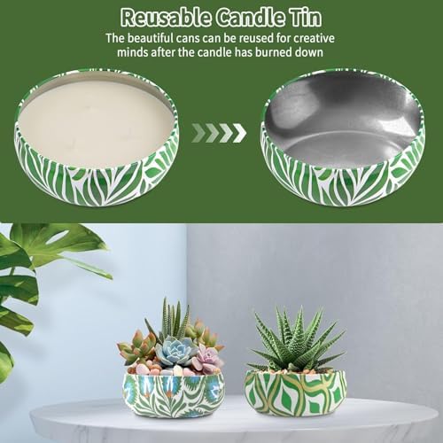 Citronella Candles Outdoor, Large 36oZ Citronella Candles, 240 Hours Burning, 3-Wick Natural Soy Wax Summer Outdoor Candles for Outside Indoor Patio Home Garden Yard Balcony Camping Porch BBQ