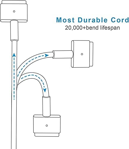 Mac Book Pro Charger 85W(T-Tip) Power Adapter, Replacement for Mac Book Air/Pro with 13/15-inch Retina Display-(Between 2012-2017)